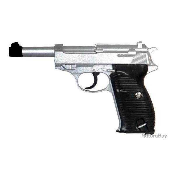 Rplique pistolet  ressort Galaxy G21 P38 full metal 0,5J - PR9009