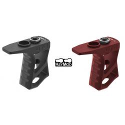 Handstop Grip Aluminium Keymod - ROUGE - A67015