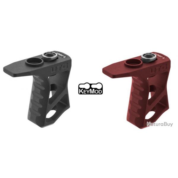 Handstop Grip Aluminium Keymod - ROUGE - A67015