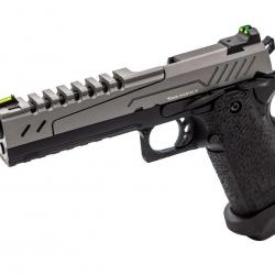 Réplique GBB gaz Hi-Capa 5.1 SPLIT Gris / Noir 1,0J - PG3236