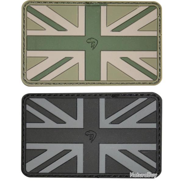 Patch PVC Union Jack Flag Viper - GRIS - A60930