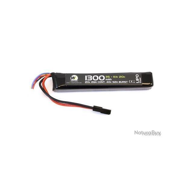Batterie LiPo 11,1 v / 1300 mah 20c 1 stick - A69848