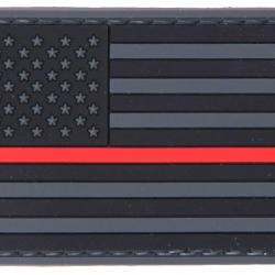 Patch PVC Drapeau USA Red line - A68734