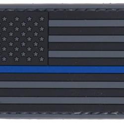 Patch PVC Drapeau USA Bleu line - A68729