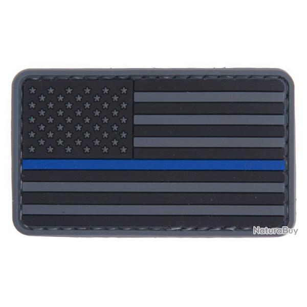 Patch PVC Drapeau USA Bleu line - A68729