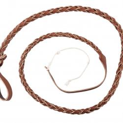 Flotte en cuir tressé luxe pour fouet - Country - Flotte de 153 cm - CH5120L