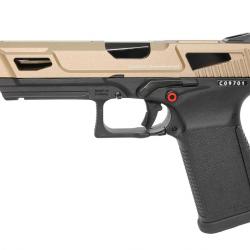 Réplique GBB pistolet GTP9 gaz 0,9J MS DST Gold - PG8053