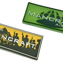 Patch PVC Mancraft Team - JAUNE - A61064