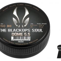 Plombs The Black Ops Soul DOME Cal 5.5 - Cal. 5.5 mm - PB308
