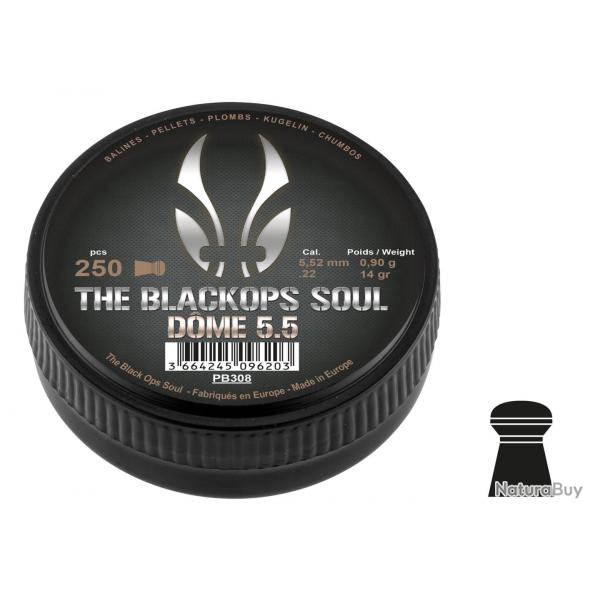 Plombs The Black Ops Soul DOME Cal 5.5 - Cal. 5.5 mm - PB308