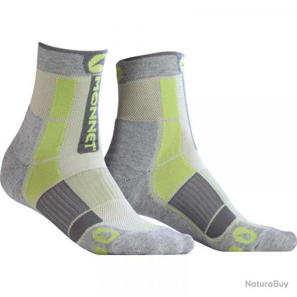 Chaussettes Basses Mid Air Vert P 39.40 - VC6736