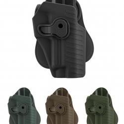 Holster rigide Quick Release pour P226 Droitier et Concorde Defender - Gris - GE16021