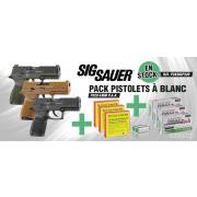 Pistolet d'alarme Sig Sauer P320 OD/Noir 9mm PAK - SD-Equipements