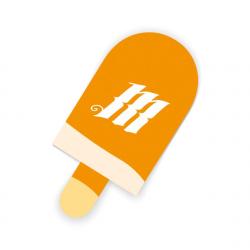 Autocollant MONK 'Orange Ice Cream' - PU0485