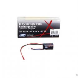 HPA batterie Lipo 2S 7.4V 250mAh 20C - A61014