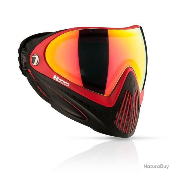 Masque Dye I4 PRO Meltdown rouge et noir - MAS420