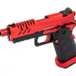 Réplique GBB gaz Vorsk Hi-Capa 3.8 PRO Noir / Rouge 1,0J - PG3419