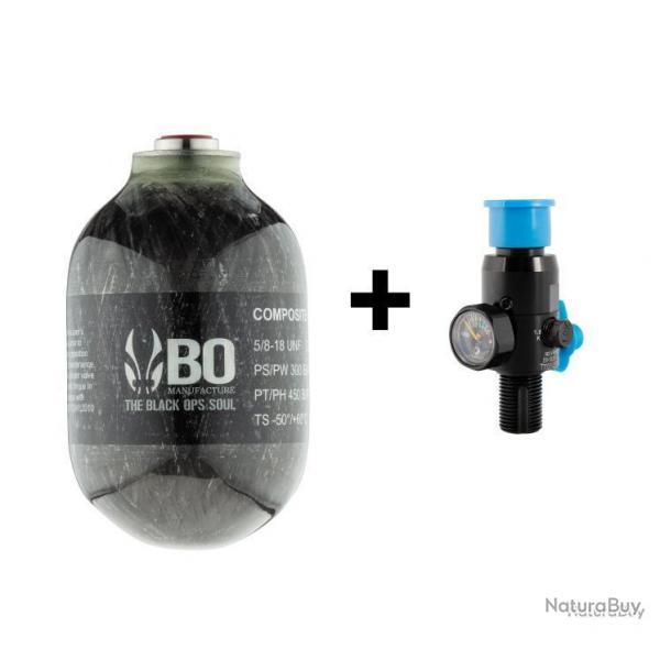 Pack bouteille BO Manufacture Kevlar 0,5L + rgulateur Dye 4500 PS - PCKBO823