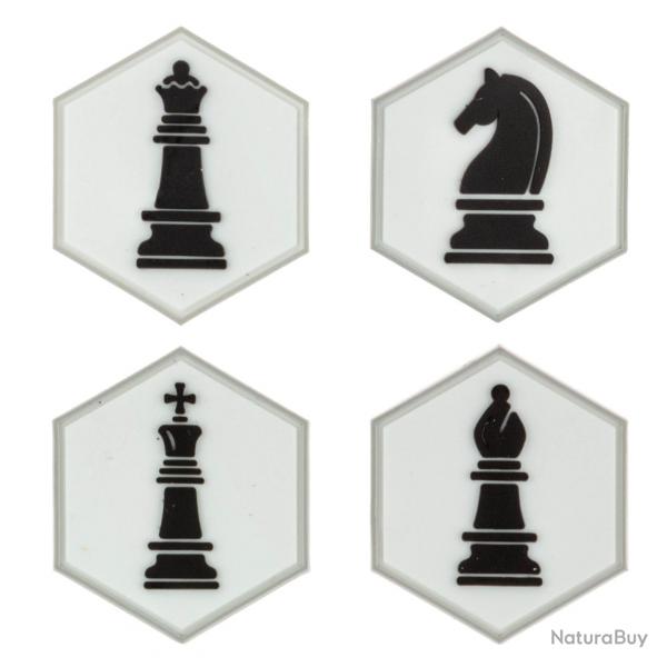 Patch Sentinel Gear Echecs NOIR - ROI NOIR - PAT0011