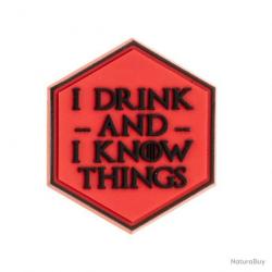 Patch Sentinel Gear I DRINK AND I KNOW THINGS - PAT0051