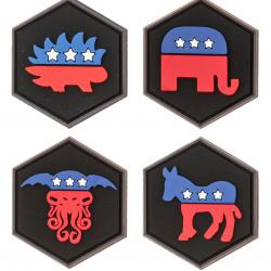 Patch Sentinel Gear POLITICS series - CHEVAL / DEMOCRATES - PAT0056