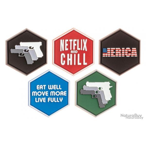 Patch Sentinel Gear LIVING series - NETFLIX & CHILL - PAT0130