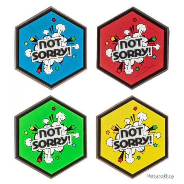 Patch Sentinel Gear NOT SORRY - NOT SORRY BLEU - PAT0226