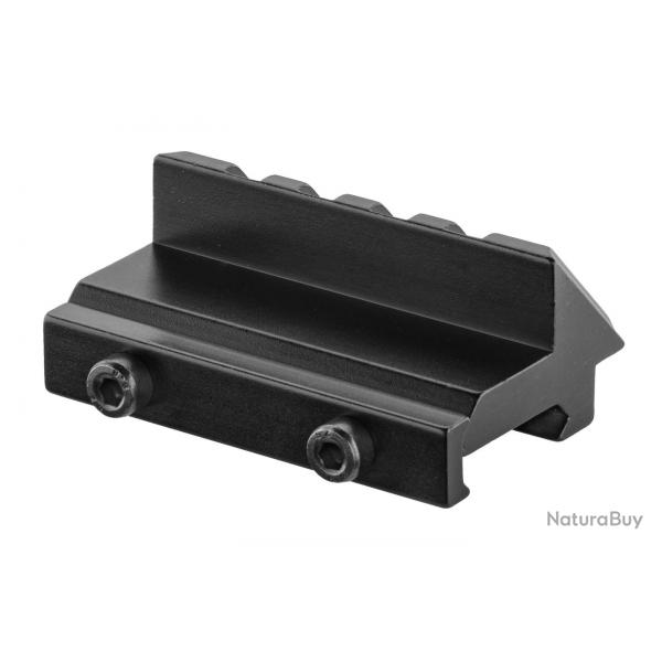 Rail 45 degrs Picatinny 4 slots - RAIL BO - 45 4 SLOTS - A65300