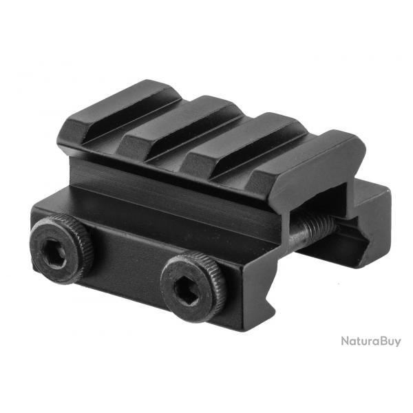 Rhausse rail Picatinny 3 slots - RAIL BO REHAUSSE 1 RIS 3 SLOTS - A65302
