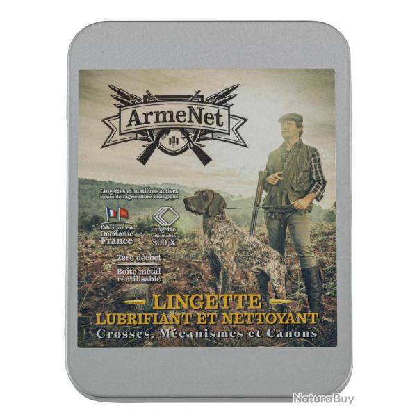 Armenet Lingettes lubrifiant et nettoyant petit modle - EN6214
