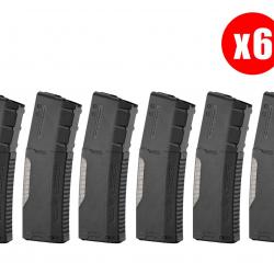 Pack 6 chargeurs HERA ARMS 30 coups 223 Rem AR15 - PCKHAC100