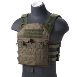 Veste type JPC Molle à retention OD - VERT - A68619V