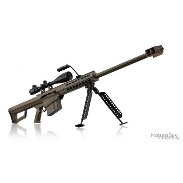 Pack Sniper LT-20 tan M82 1,5J + lunette + bi-pied - Pack Sniper LT20 tan - PCKLR3052