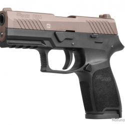 Pistolet à blanc SIG SAUER P320 noir 9mm P.A.K. Pink Gold - ACP674