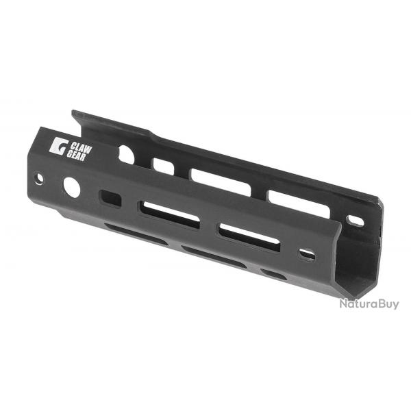 Garde main infrieur court aluminium M-lok Clawgear pour AK47 - CG522