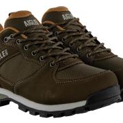 Aigle Mooven Low Gore-Tex, Chaussures de Randonnée Basses Homme, Marron (Darkbrown/Beige), 42 EU