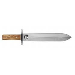 Couteau de chasse à lame ajourée avec représentation tête de cerf - LC3740