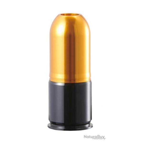 Grenade 40mm  gaz Noir/Or - Grenade 40mm  gaz Noir/Or - A68592