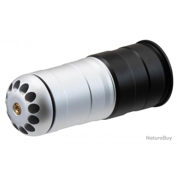 Grenade 40mm  gaz 120 BB's Noir/Silver - A68593