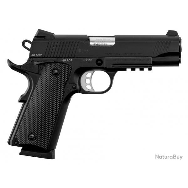 Pistolet TISAS ZIG PCS 1911 Noir - CAL 9X19 mm - TS131