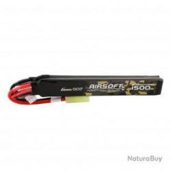 batterie Lipo 2S 7.4V 1500mAh 25C 2 sticks Genspow - BAT101