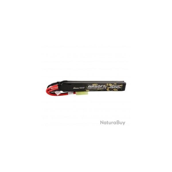 batterie Lipo 2S 7.4V 1500mAh 25C 2 sticks Genspow - BAT101