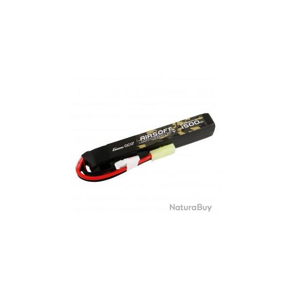 Batterie Lipo 2S 11.1V 1500mAh 25C 1 stick Genspow - BAT102