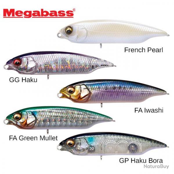 Leurre Karashi Sw FS FA Megabass FA Green Mullet