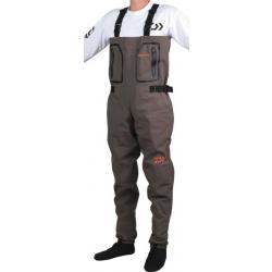 Waders Respirant 4 Couches Chaussons Néoprène Daiwa Taille S Pointure 38/39