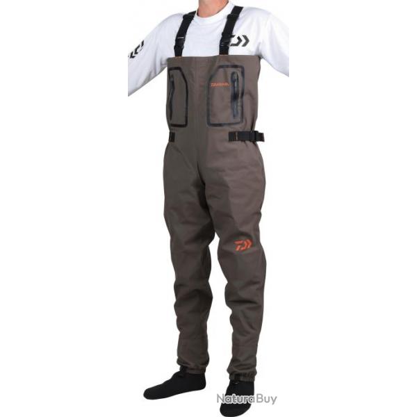 Waders Respirant 4 Couches Chaussons Noprne Daiwa Taille XL Pointure 44/45