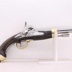 Pistolet 1822T bis monomatricule Manufacture Impériale de St Etienne 2nd Empire - Napoléon III