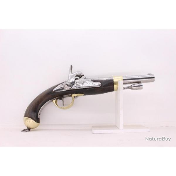 Pistolet 1822T bis monomatricule Manufacture Impriale de St Etienne 2nd Empire - Napolon III