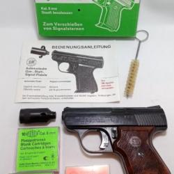 SM - Pistolet à gaz et alarme Rhöner Sportwaffen Mod.15 + 30 CARTOUCHES