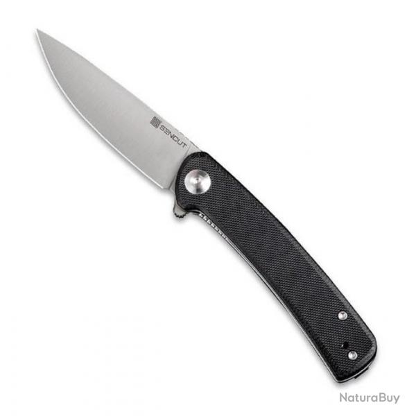 Couteau "Neches", Manche G-10 noir [Sencut]